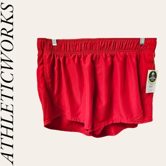 New Plus Size Women's Athletic Works Running Shorts - Picture 1 of 11